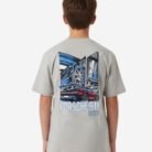porsche 911 embossed logo tee beige