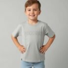 porsche 911 embossed logo tee with prints at back