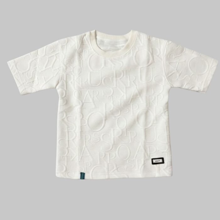 boys' "lexicon" embossed tee – arctic white boys' "lexicon" embossed tee – arctic white