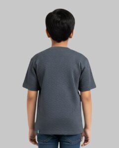 geometric textured tee