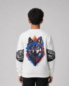boys' zeron x abstract graphic sweatshirt
