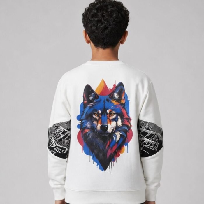 boys' zeron x abstract graphic sweatshirt