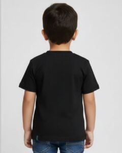 heritage graphic tee – midnight black