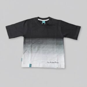 purple loop knit multi colored t shirt for kids