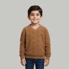 camel coast quilted v neck sweatshirt