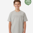 light blue embossed t shirt for toddlers