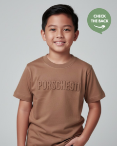 light blue embossed t shirt for toddlers