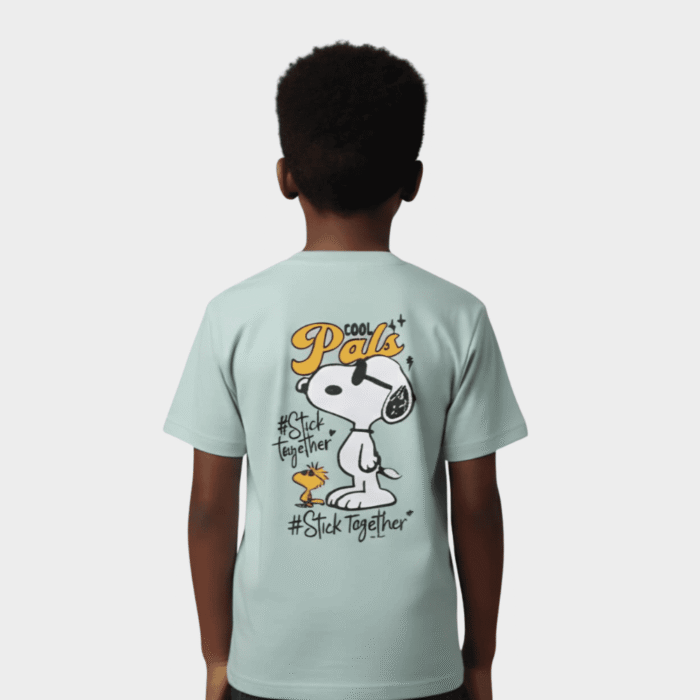 snoopy "stick together" t shirt for boys snoopy "stick together" t shirt for boys