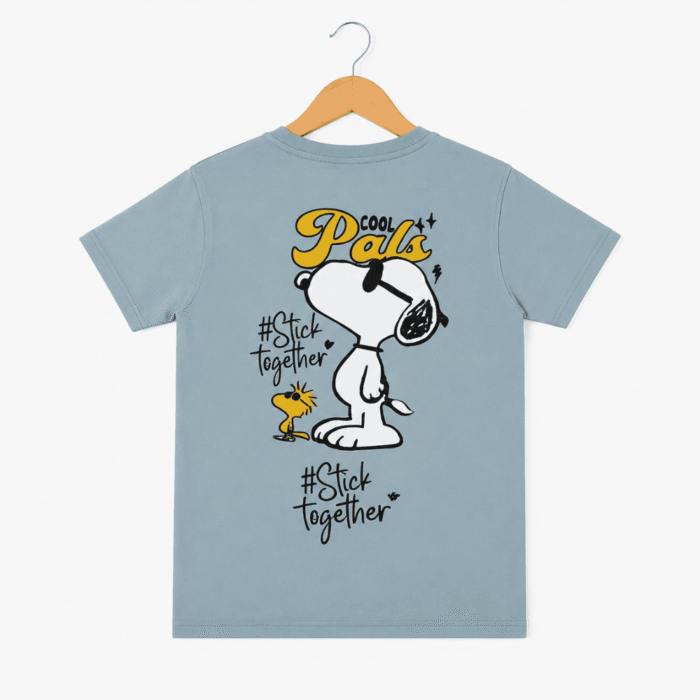 snoopy "stick together" t shirt for boys snoopy "stick together" t shirt for boys