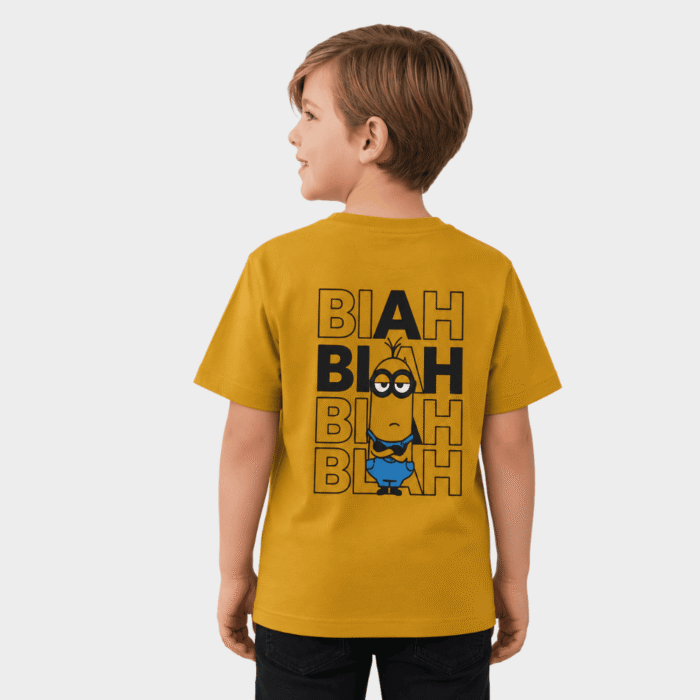 mustard spongebob graphic t shirt for boys mustard spongebob graphic t shirt for boys