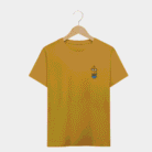 mustard spongebob graphic t shirt for boys