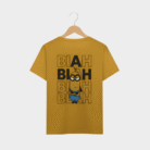 mustard spongebob graphic t shirt for boys