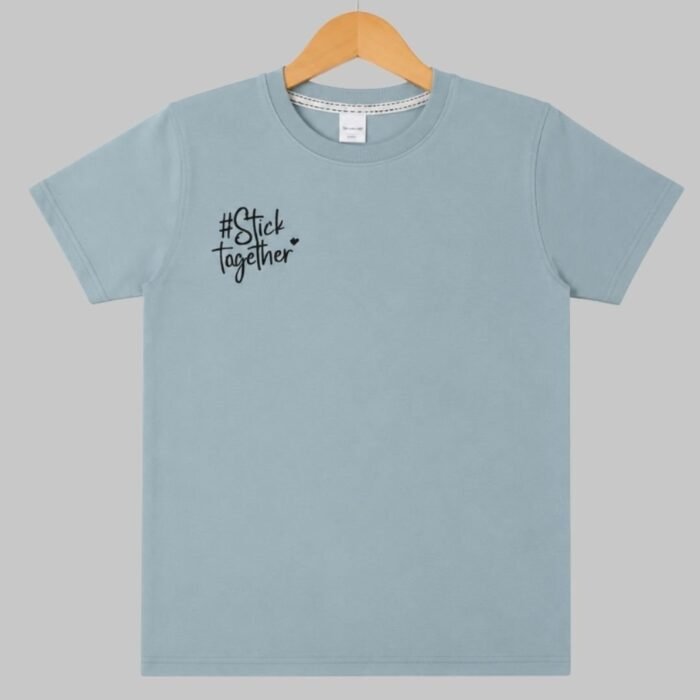 snoopy "stick together" t shirt for boys