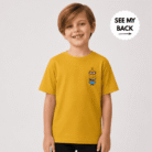 mustard spongebob graphic t shirt for boys