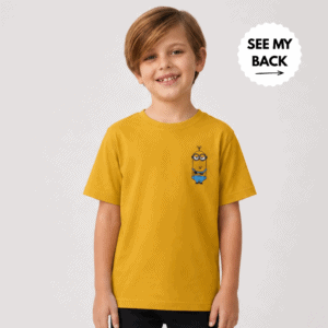 Home mustard spongebob graphic t shirt for boys